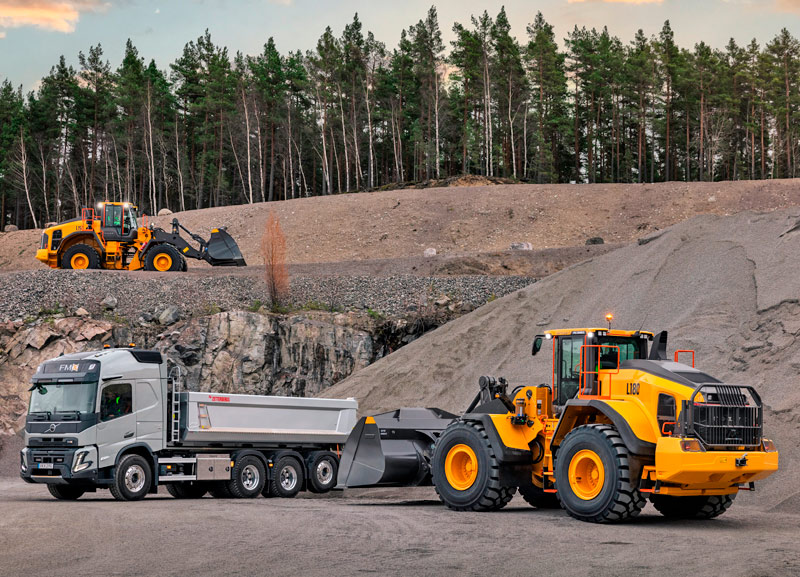 Volvo lança nova geração de carregadeiras de grande porte
